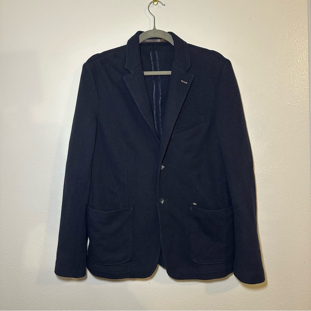 Zara Men's Elegant Navy Blazer